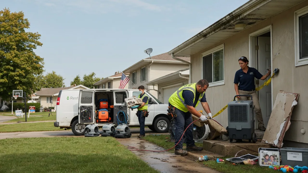 Water Damage Restoration in Crystal Beach, FL near me